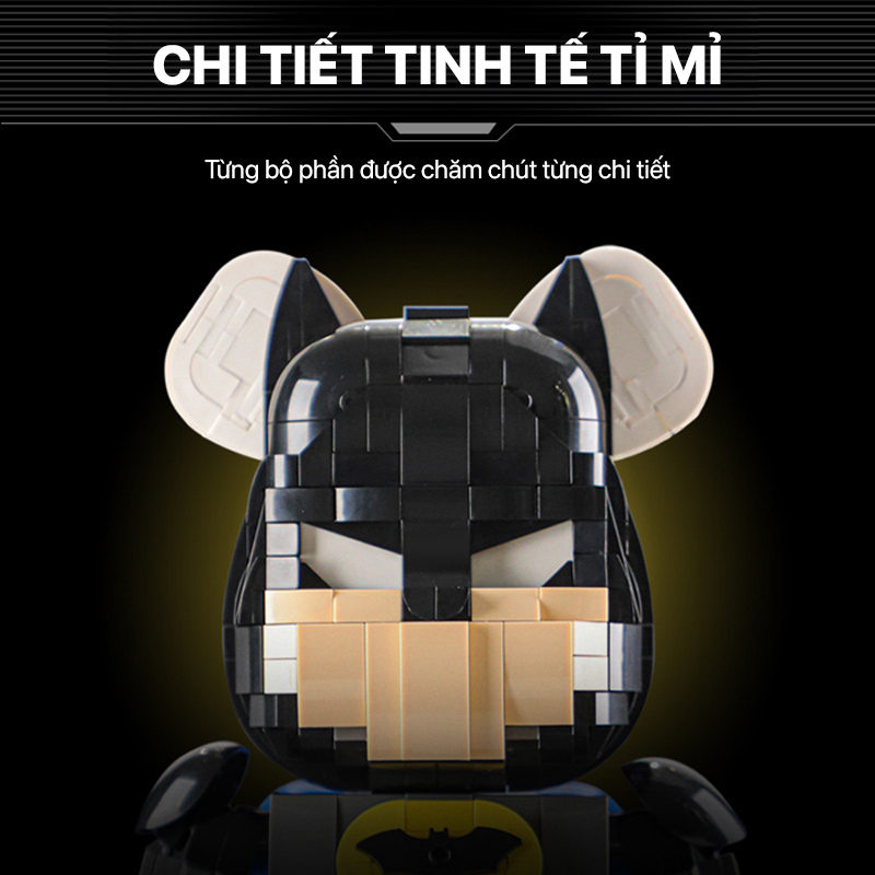 Mô hình lắp ghép - Bear Robot - Batman 188006 1 mo hinh lap ghep bear robot batman 188006 01